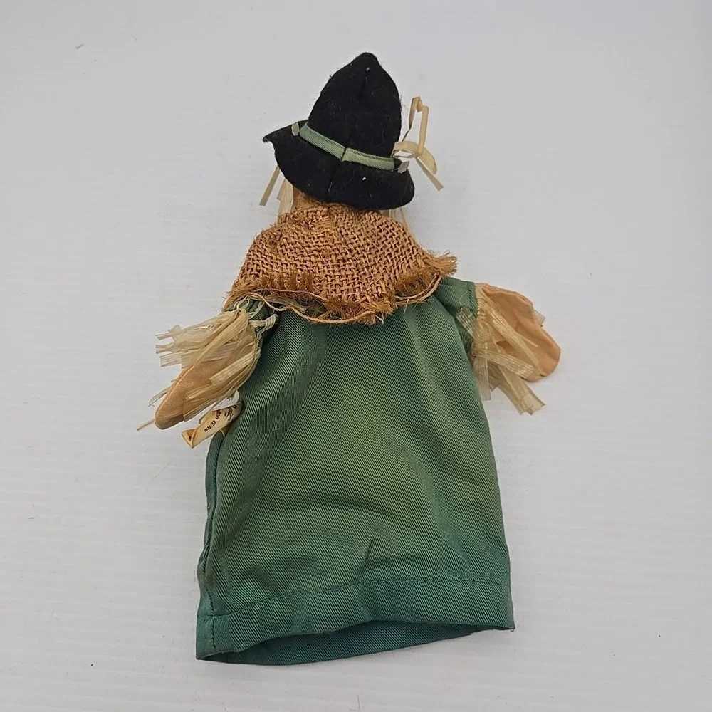 1987 THE WIZARD OF OZ‎ SCARECROW PUPPET PRESENTS HAMILTON GIFTS DOLL VTG